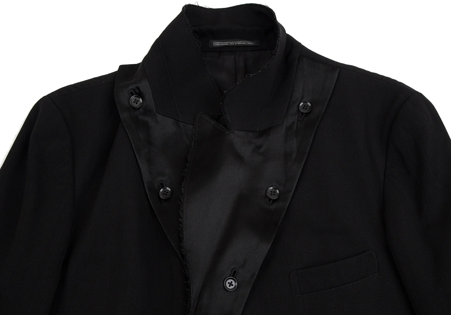 極美品　ヨウジヤマモトプールオム【名作】小便小僧Tシャツ　3　黒　2009AW Yohji Yamamoto pour homme(ヨウジヤマモトプールオム) プリント