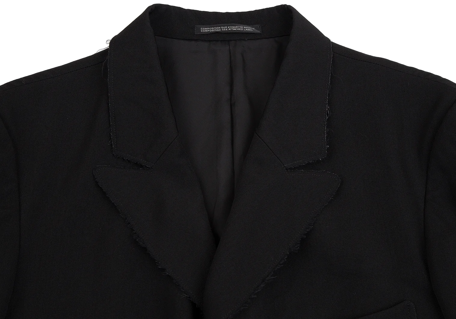 ヨウジヤマモト プールオムYohji Yamamoto POUR HOMME ウール