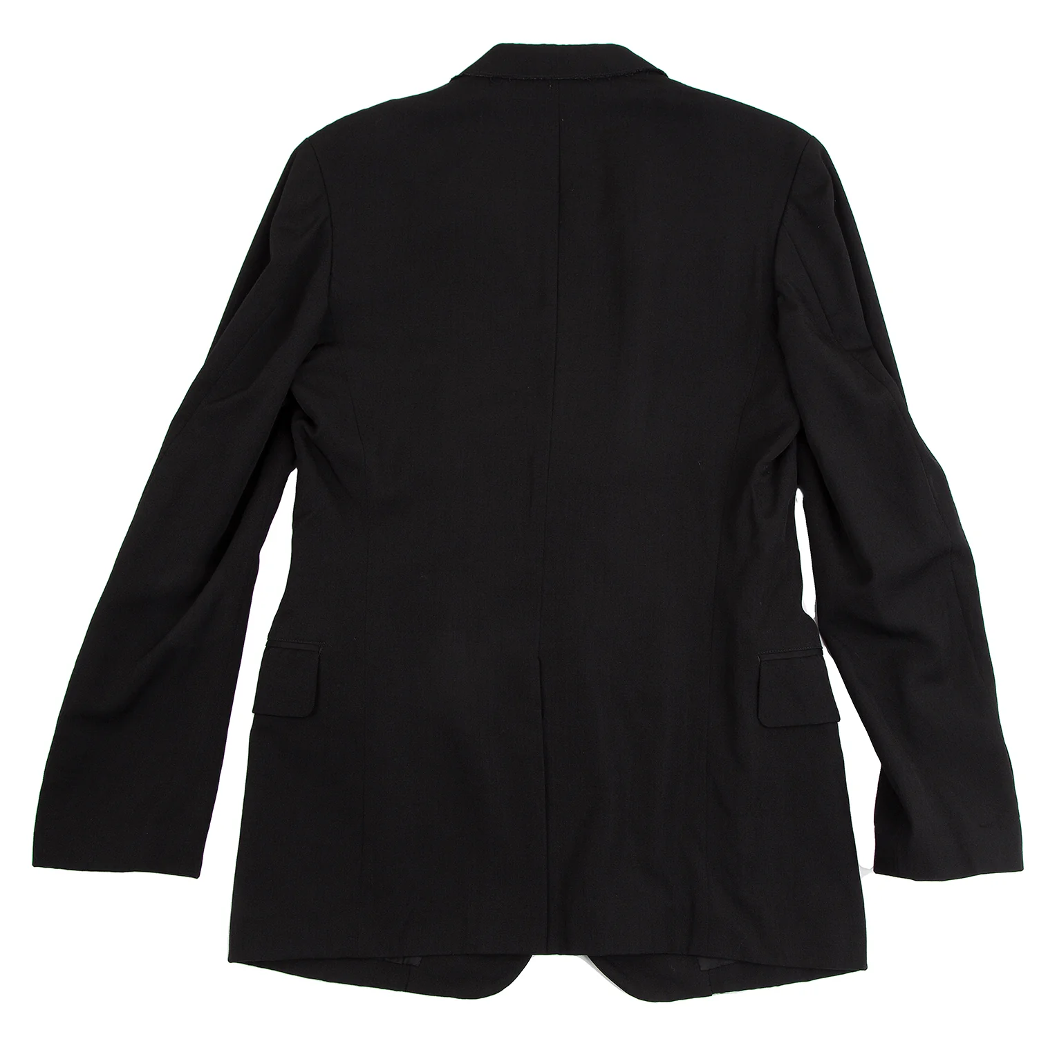 【美品】ヨウジヤマモトプールオム シワギャバ スタンドカラー トッパージャケット Yohji Yamamoto POUR HOMME シワギャバスタンドカラー