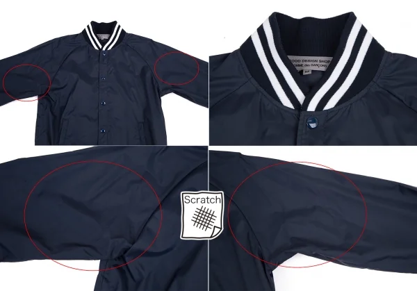 グッドデザインショップ コムデギャルソンGOOD DESIGN SHOP COMME des GARCONSバックロゴプリントブルゾン 紺M K-113564_003