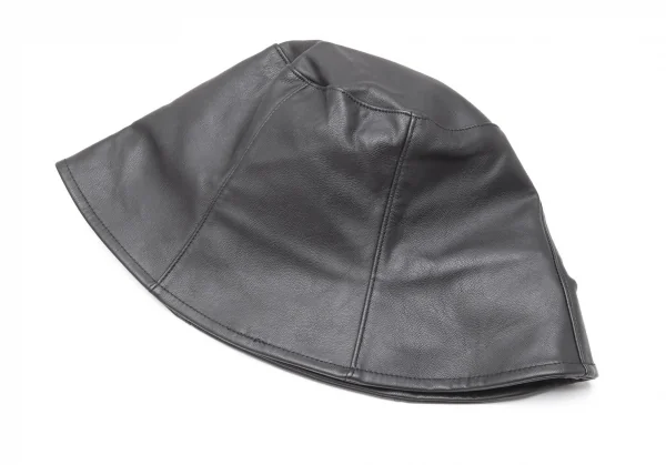 新品!レイビームスRay Beams フェイクレザーベルハット 黒 K-113565_007