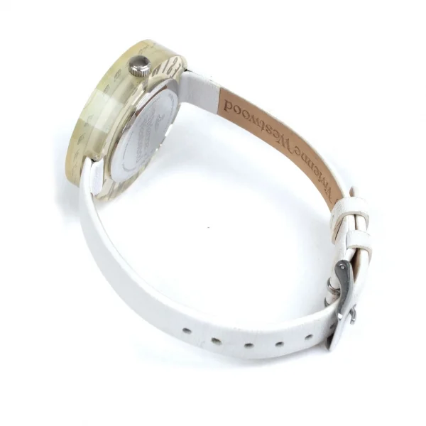 ヴィヴィアンウエストウッドVivienne Westwood VV032 Clarity クラリティ クオーツ腕時計 クリア白 K-113569_003