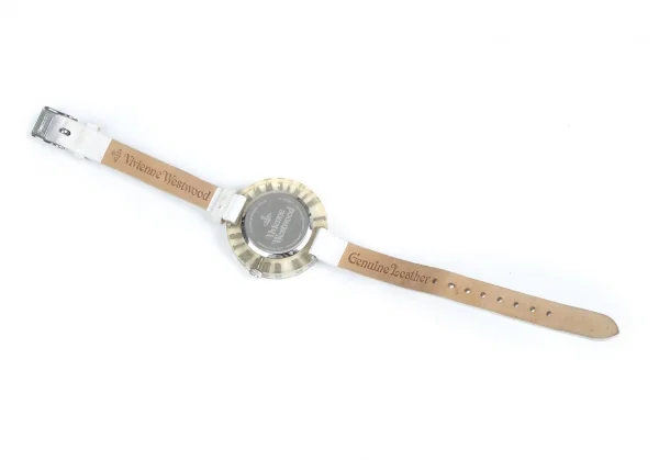 ヴィヴィアンウエストウッドVivienne Westwood VV032 Clarity クラリティ クオーツ腕時計 クリア白 K-113569_008