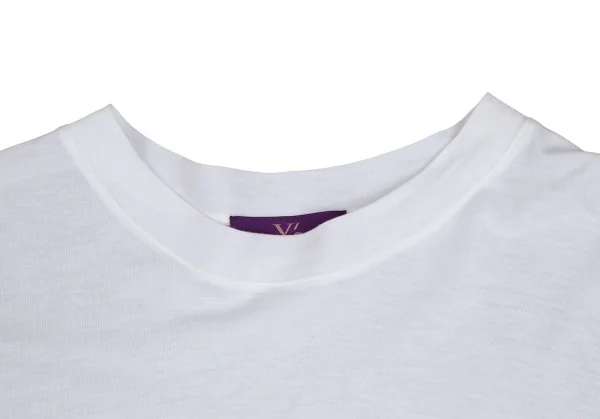 タケシコウサカバイ ワイズ ピンクレーベルTAKESHI KOSAKA by Y's Pink Label 袖着脱異素材切替カットソー 白2 K-113570_003