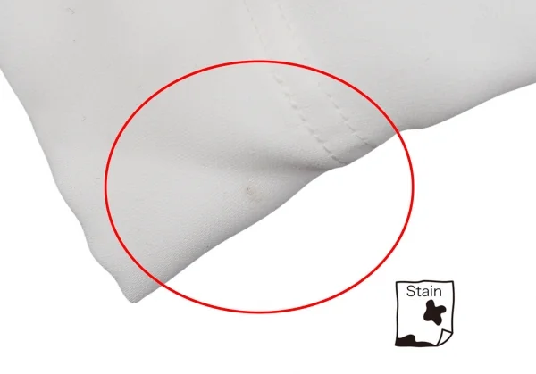 タケシコウサカバイ ワイズ ピンクレーベルTAKESHI KOSAKA by Y's Pink Label 袖着脱異素材切替カットソー 白2 K-113570_006