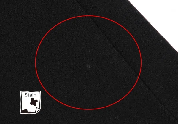 ワイズY's ウールスタンドカラーボタンレスロングジャケット 黒3 K-113574_016