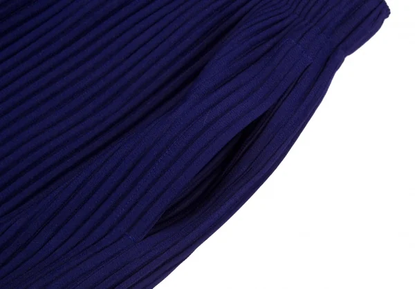 イッセイミヤケ メンISSEY MIYAKE MEN プリーツパンツ 青4 K-113581_004