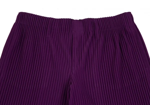 イッセイミヤケ メンISSEY MIYAKE MEN プリーツパンツ 紫4 K-113582_002