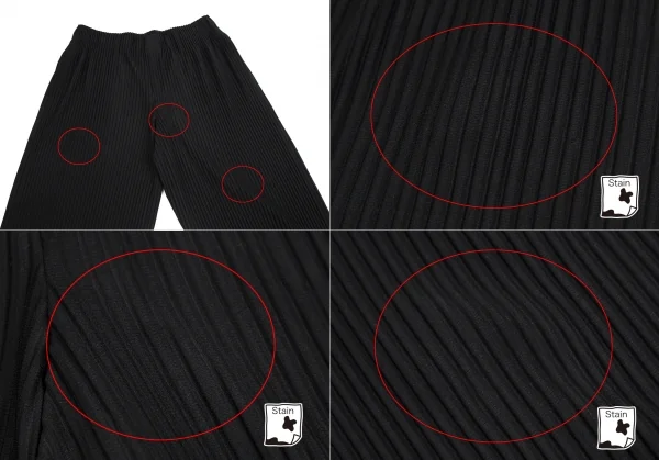 イッセイミヤケ メンISSEY MIYAKE MEN プリーツパンツ 黒4 K-113583_002