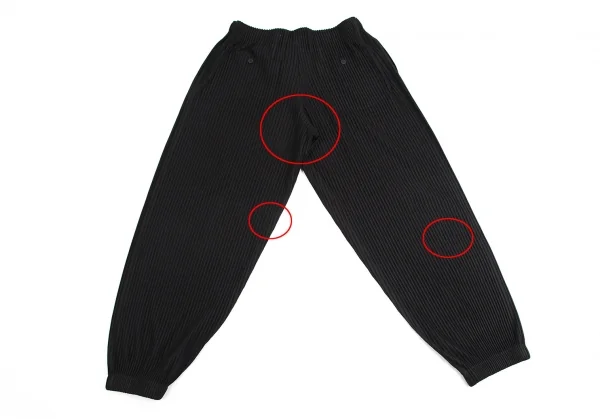 イッセイミヤケ メンISSEY MIYAKE MEN プリーツパンツ 黒4 K-113583_012