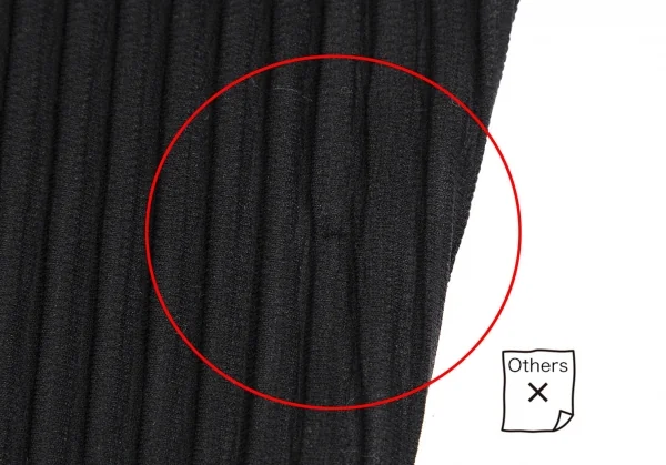 イッセイミヤケ メンISSEY MIYAKE MEN プリーツパンツ 黒4 K-113583_014