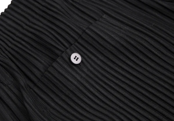 イッセイミヤケ メンISSEY MIYAKE MEN プリーツパンツ 黒4 K-113583_016