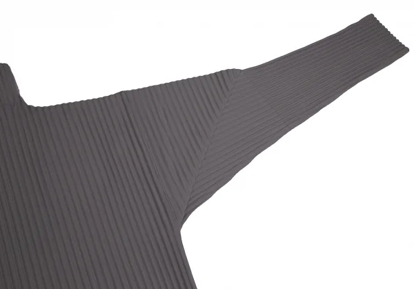 オムプリッセ イッセイ ミヤケHOMME PLISSE ISSEY MIYAKE プリーツハイネックカットソー グレー3 K-113585_005