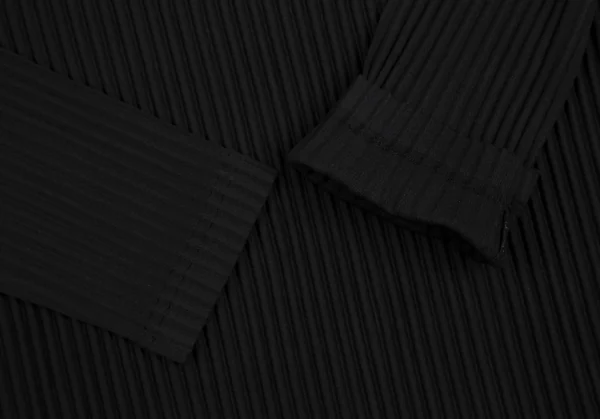 オムプリッセ イッセイ ミヤケHOMME PLISSE ISSEY MIYAKE プリーツハイネックカットソー 黒3 K-113586_006