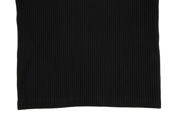 オムプリッセ イッセイ ミヤケHOMME PLISSE ISSEY MIYAKE プリーツハイネックカットソー 黒3 K-113586_007