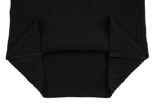 オムプリッセ イッセイ ミヤケHOMME PLISSE ISSEY MIYAKE プリーツハイネックカットソー 黒3 K-113586_008