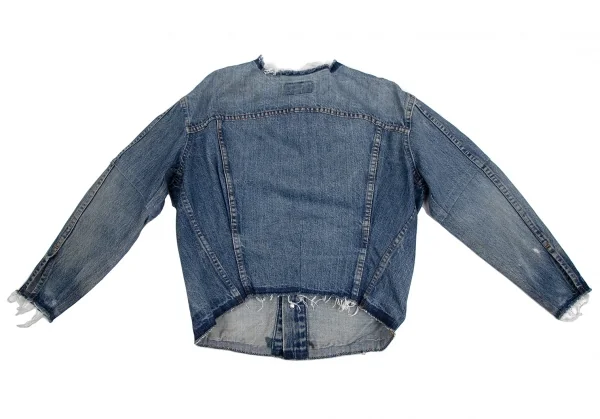 リーバイス リダンLEVI'S RE/DONE 解体再構築カットオフデニムジャケット 淡インディゴXS K-113599_015