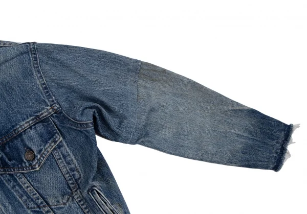 リーバイス リダンLEVI'S RE/DONE 解体再構築カットオフデニムジャケット 淡インディゴXS K-113599_008