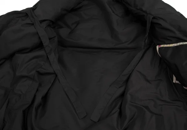 45rpm トートバッグ付きショールカラーダウンジャケット チャコール2 K-113603_014