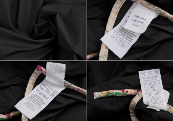 45rpm トートバッグ付きショールカラーダウンジャケット チャコール2 K-113603_019