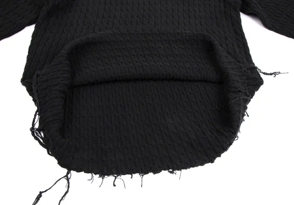 RAF SIMONS VIRGINIA CREEPER Big Destroy Knit Sweater K-113618_011