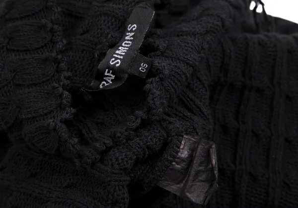 RAF SIMONS VIRGINIA CREEPER Big Destroy Knit Sweater K-113618_015