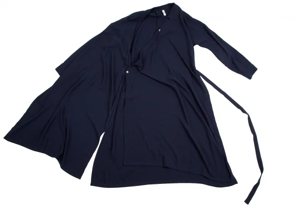 コルピエロCol Pierrot ポリカシュクールブラウスワンピース 紺M位 K-113621_008