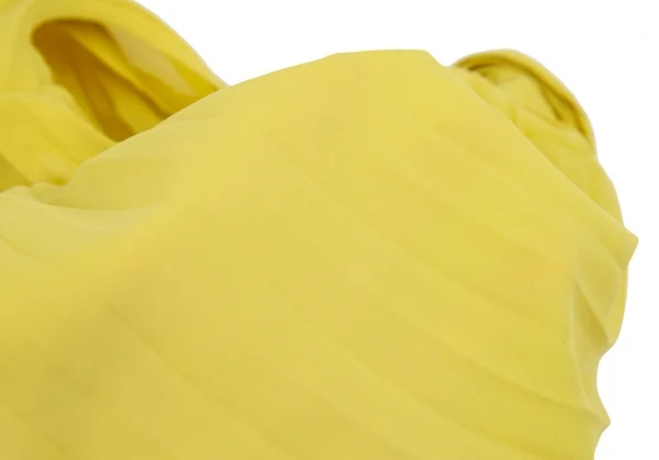 イッセイミヤケISSEY MIYAKE LINK RINGS バイカラーリングプリーツパンツ パープル黄2 K-113649_011