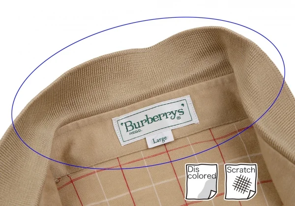 Burberrys' Logo One Point Embroidery Grid Check Long Sleeve Shirt K-113662_006