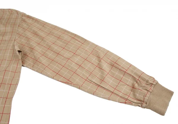 Burberrys' Logo One Point Embroidery Grid Check Long Sleeve Shirt K-113662_009