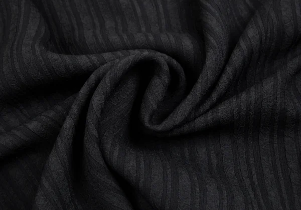 ツモリチサトTSUMORI CHISATO シャドーリップルストライプジャケット 黒M K-113689_015