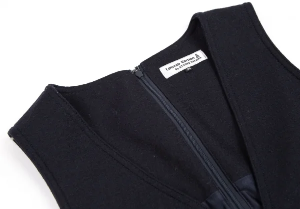 ATSURO TAYAMA アツロウタヤマ ノースリーブ ワンピース ブラック フリル袖ロング丈ワンピース ATSURO TAYAMA｜クロスプラス公式