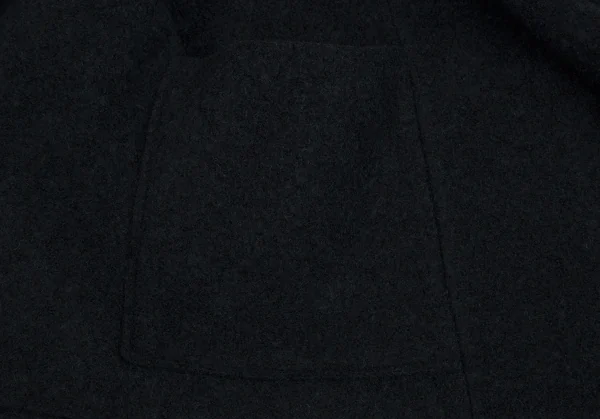 ラボアートLABO.ART ショールカラーショートフェルトウールガウン 紺F K-113704_009