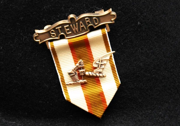 カシラCA4LA エンブレムウールチロリアンハット 黒 K-113710_006