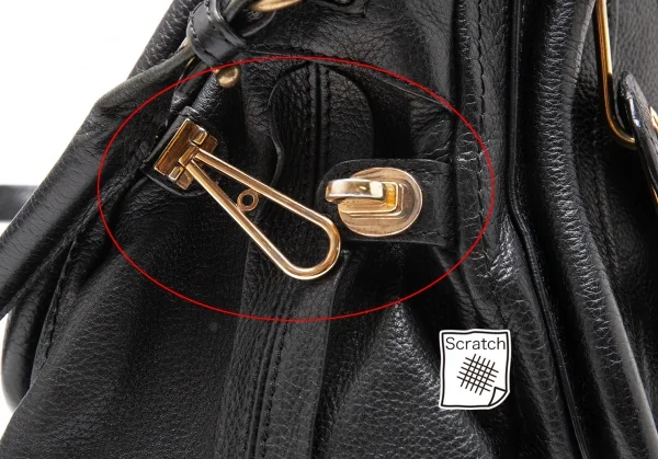 クロエChloe パラティ レザー2wayバック 黒 K-113714_010