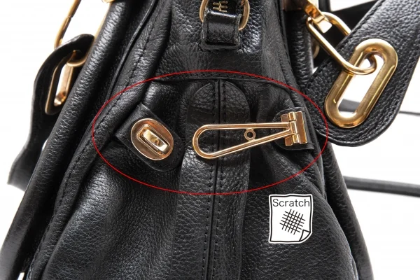 クロエChloe パラティ レザー2wayバック 黒 K-113714_011