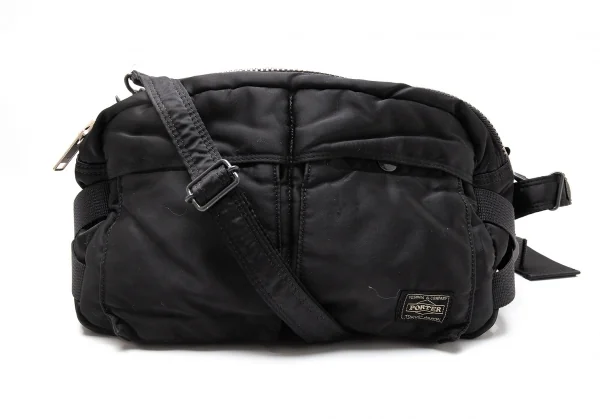 ポーターPORTER タンカー2WAYウエストバッグ 黒 K-113716_005