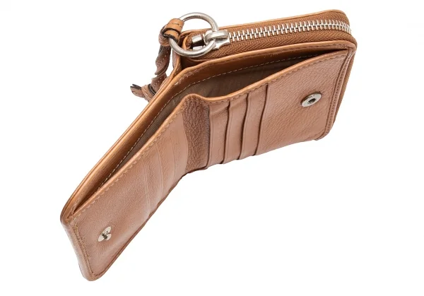 クロエChloe パディントンカデナウォレット 茶 K-113717_014