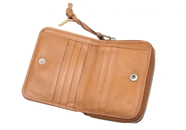 クロエChloe パディントンカデナウォレット 茶 K-113717_015
