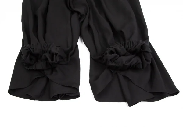 レギュレーション ヨウジヤマモトメンREGULATION Yohji Yamamoto MEN セルロースツイルカラスパンツ 黒2 K-113722_013