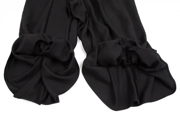 レギュレーション ヨウジヤマモトメンREGULATION Yohji Yamamoto MEN セルロースツイルカラスパンツ 黒2 K-113722_014