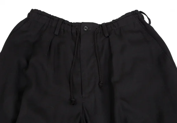 レギュレーション ヨウジヤマモトメンREGULATION Yohji Yamamoto MEN セルロースツイルカラスパンツ 黒2 K-113722_006