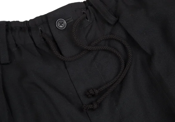 レギュレーション ヨウジヤマモトメンREGULATION Yohji Yamamoto MEN セルロースツイルカラスパンツ 黒2 K-113722_007