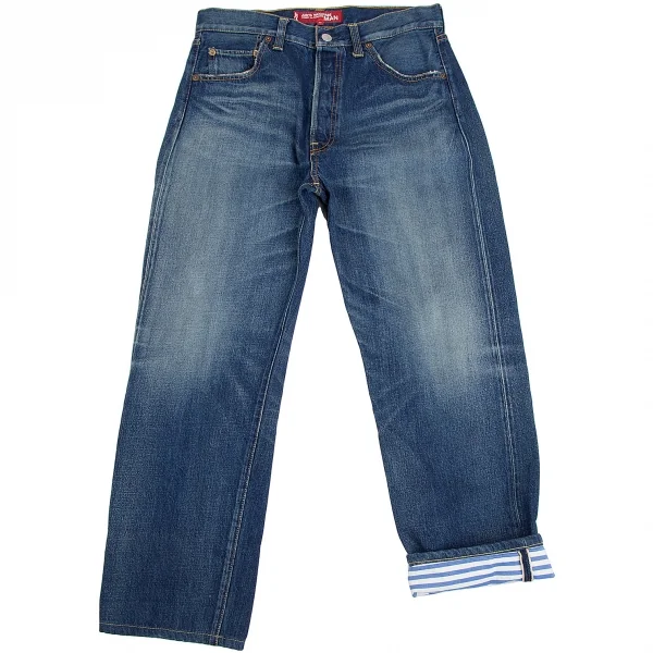 ジュンヤワタナベ マン コムデギャルソン×リーバイスJUNYA WATANABE MAN COMME des GARCONS×Levi's ポケットずらしデザインデニムパンツ インディゴXS K-113735_001