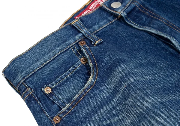 ジュンヤワタナベ マン コムデギャルソン×リーバイスJUNYA WATANABE MAN COMME des GARCONS×Levi's ポケットずらしデザインデニムパンツ インディゴXS K-113735_006