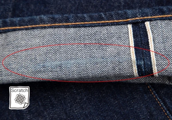 ドゥニーム Denime 66セルビッジデニムパンツ インディゴW27 K-113736_011