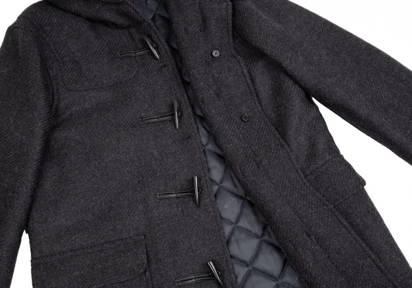 Papas plus ANGELICO fabric Wool Duffle Coat K-113737_010