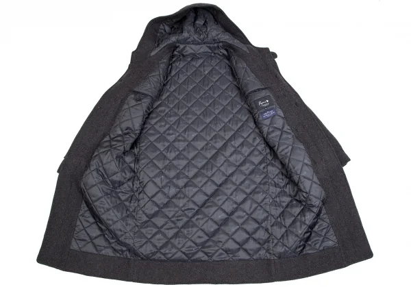 Papas plus ANGELICO fabric Wool Duffle Coat K-113737_012