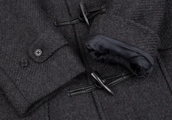 Papas plus ANGELICO fabric Wool Duffle Coat K-113737_006