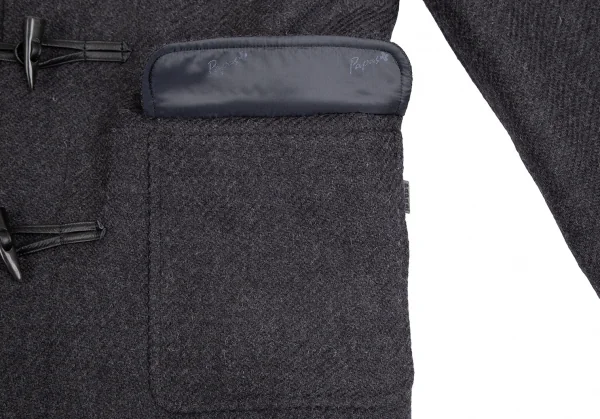 Papas plus ANGELICO fabric Wool Duffle Coat K-113737_008
